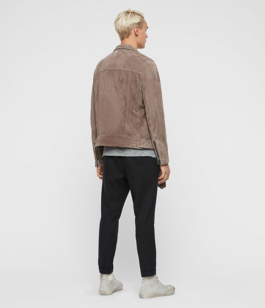 RIGG SUEDE BIKER JACKET